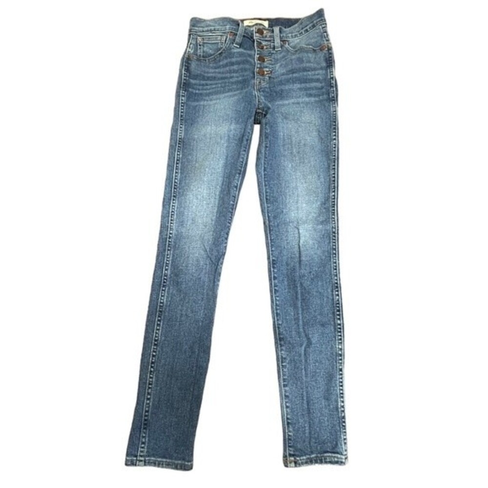Madewell 10 in High Rise Skinny Jeans Medium Wash Size 25 Women